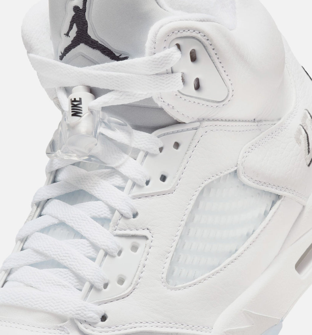 Air Jordan 5 Retro OG “White Metallic” 男士休闲鞋