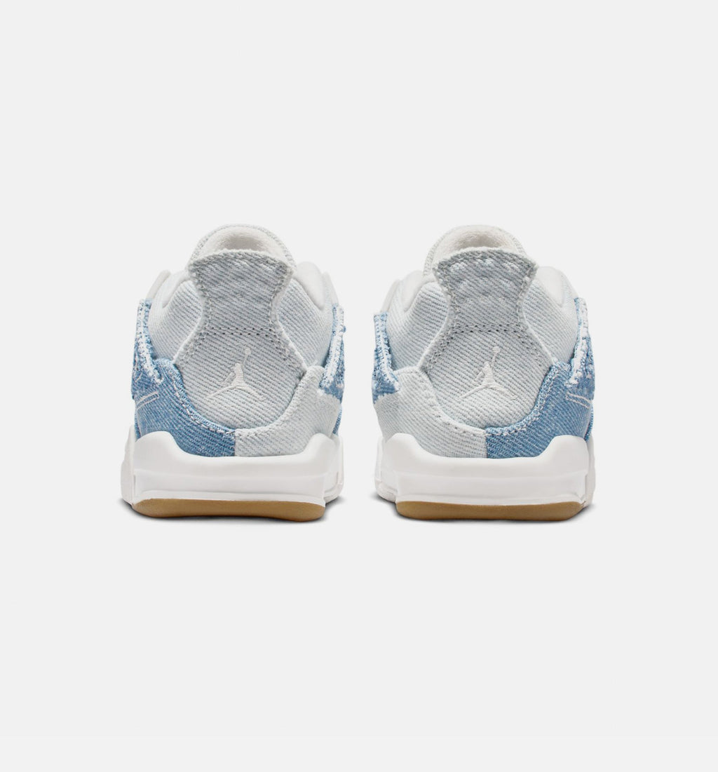 Air Jordan 4 Retro “Worn Blue” 婴幼儿休闲鞋