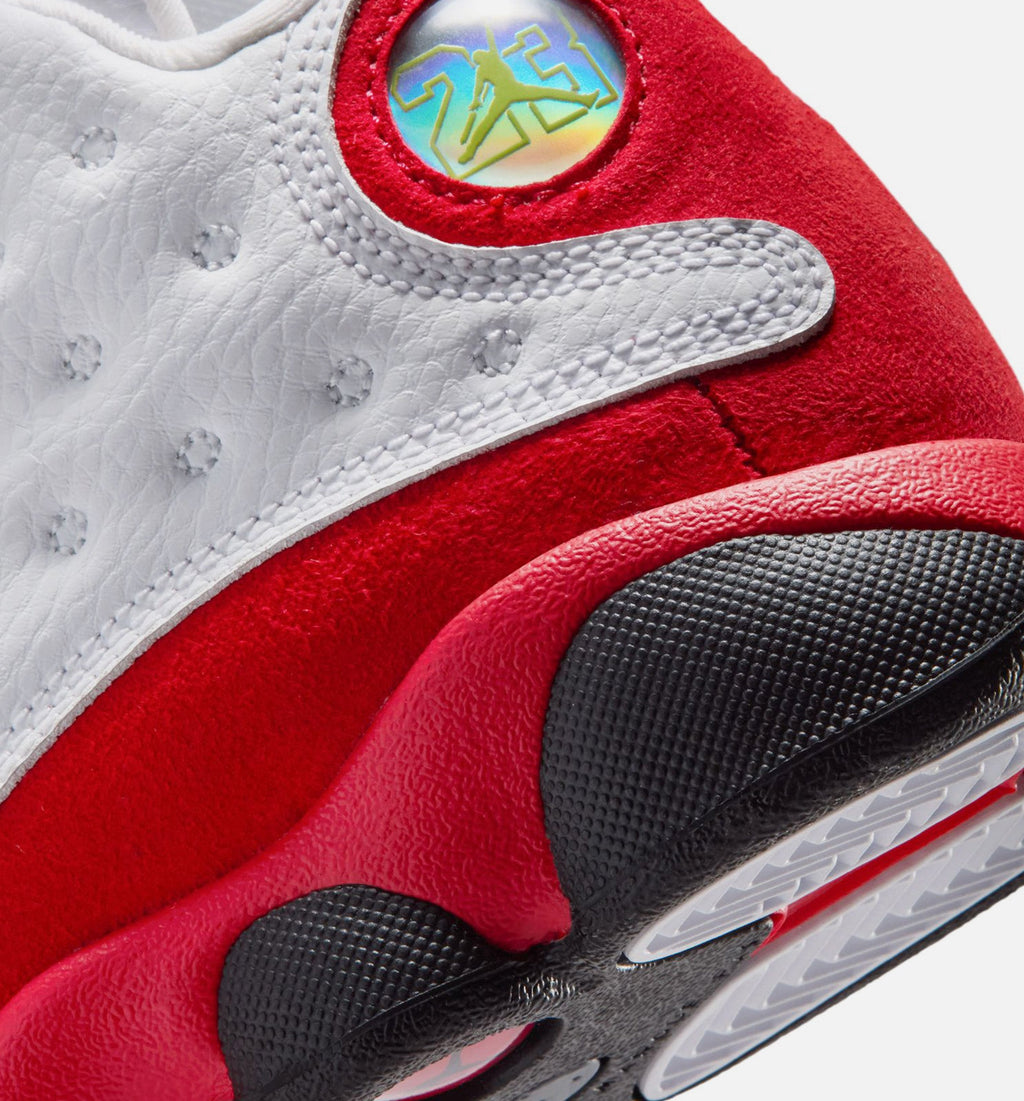Air Jordan 13 Retro “White / Black / True Red” 幼童休闲鞋
