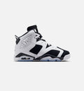 Air Jordan 6 Retro 黑白配色大童休闲鞋 (GS)