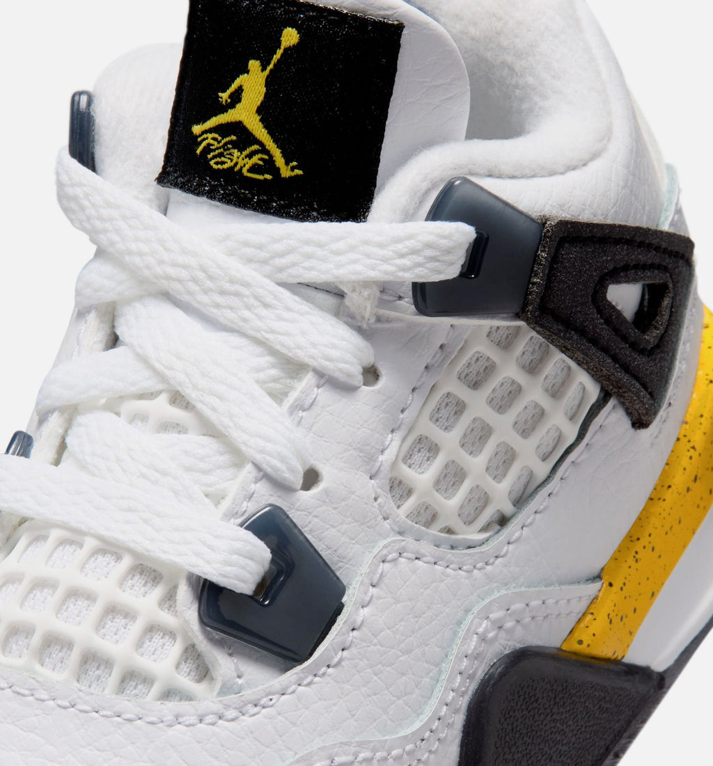Air Jordan 4 Retro “Rare Air Tour Yellow” 婴幼儿休闲鞋
