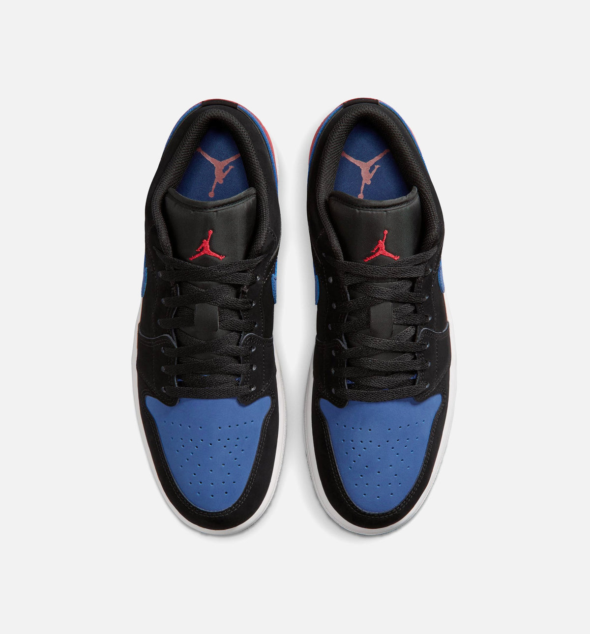 Air Jordan 1 Low “Black/True Blue” 男士休闲鞋