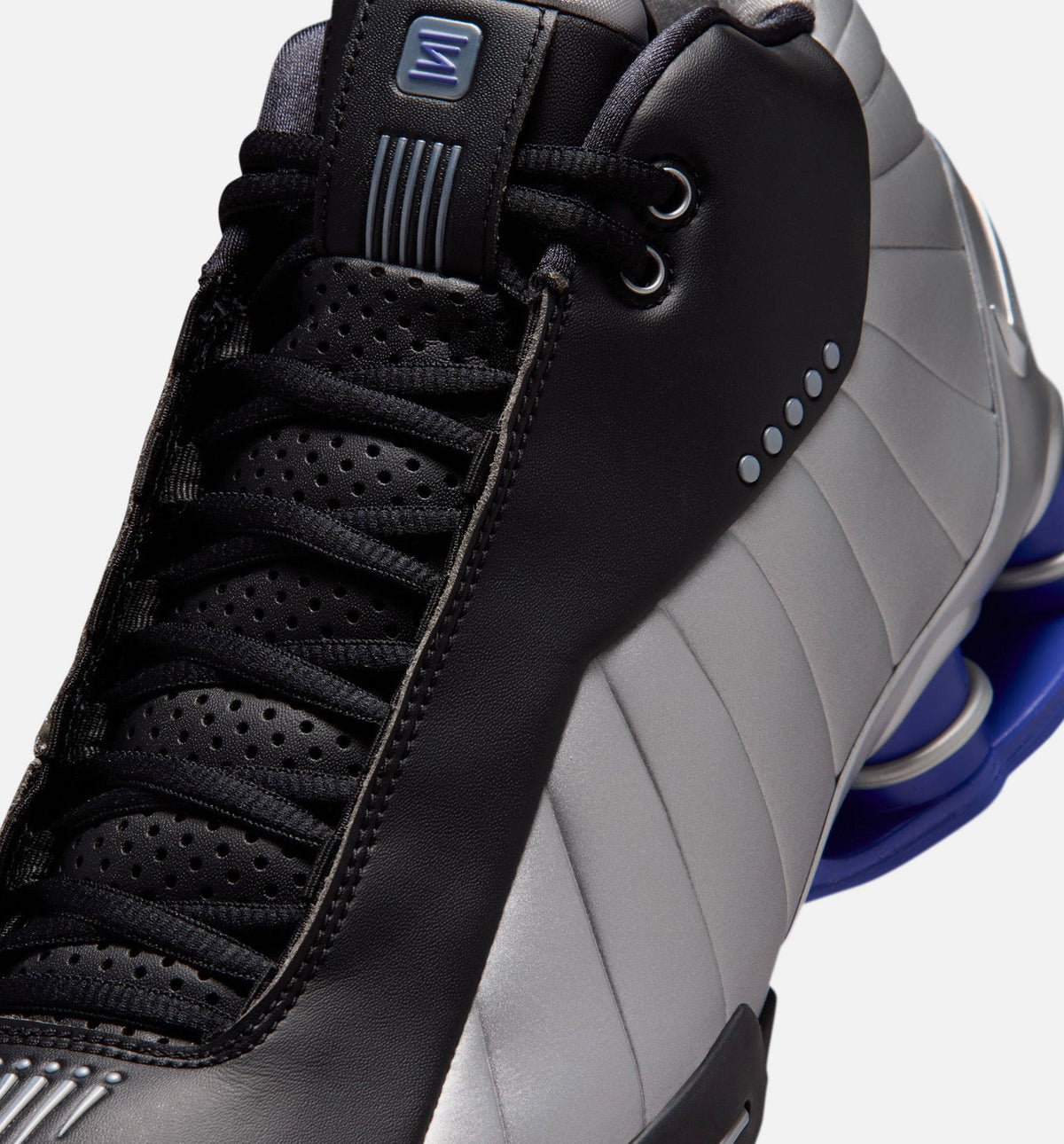 Nike Shox BB4 OG Men's Lifestyle Shoe - Black / Metallic Silver / Lapis
