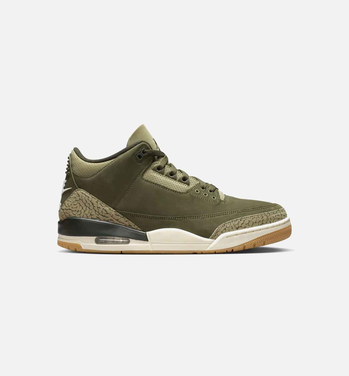 Air Jordan 3 Retro “Medium Olive” 男士休闲鞋