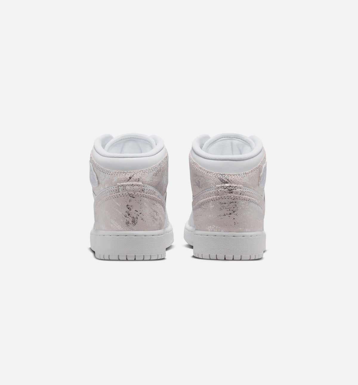 Air Jordan 1 Mid SE “White Field Silver” 大童休闲鞋