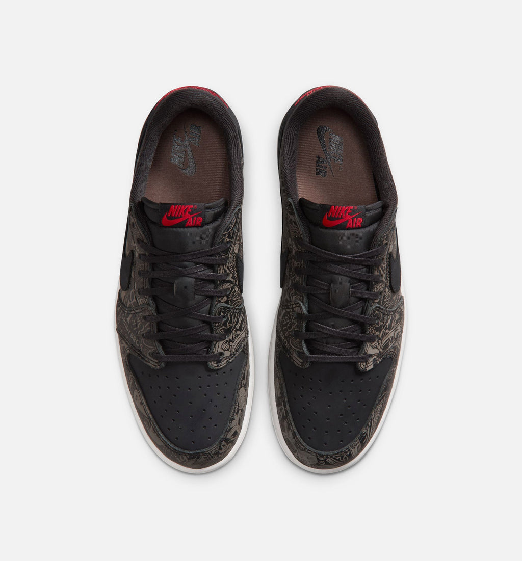 Air Jordan 1 Retro Low OG 黑红配色男士低帮休闲鞋