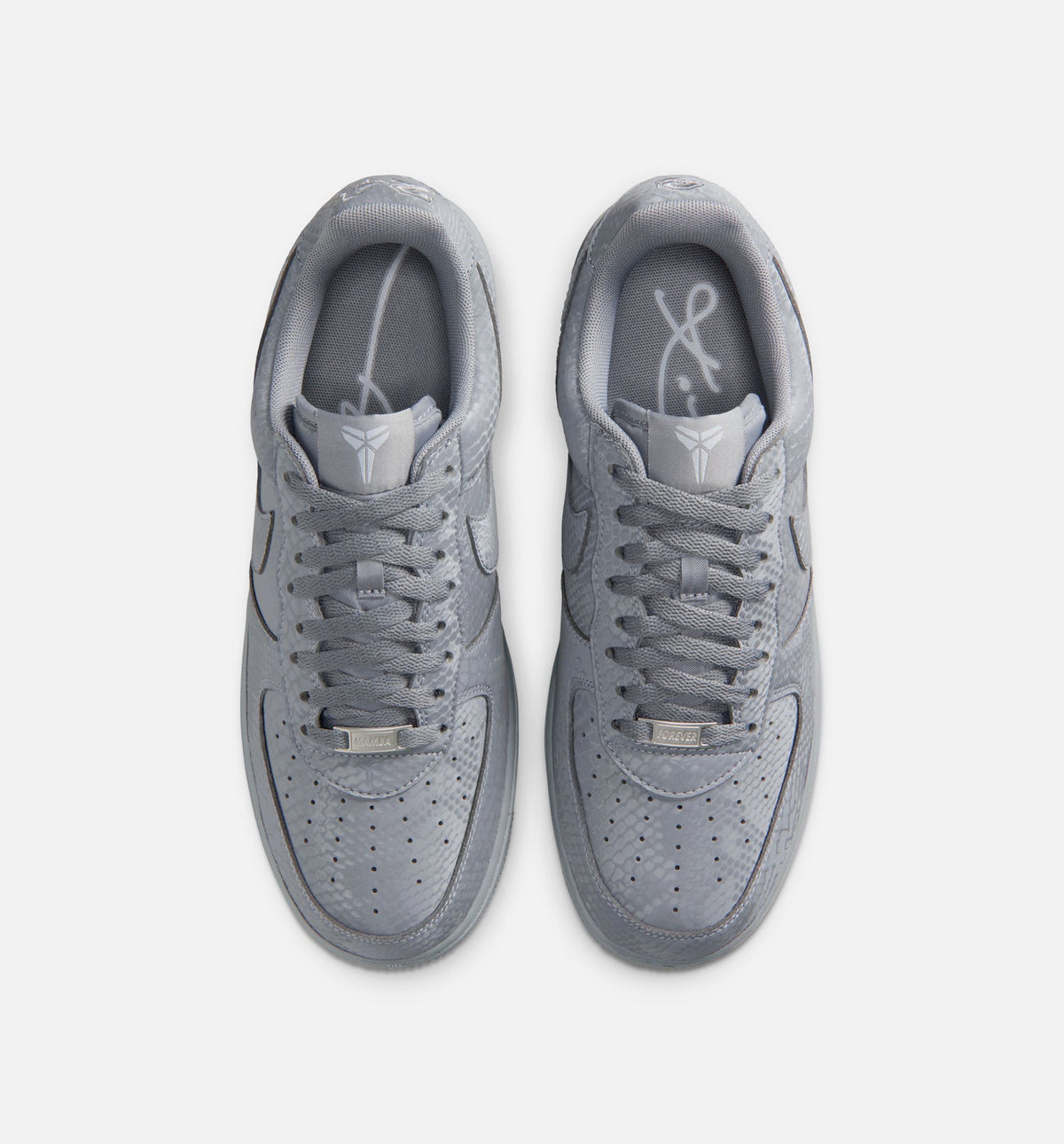 Kobe Air Force 1 Low “Cool Grey / Wolf Grey” 男士休闲鞋
