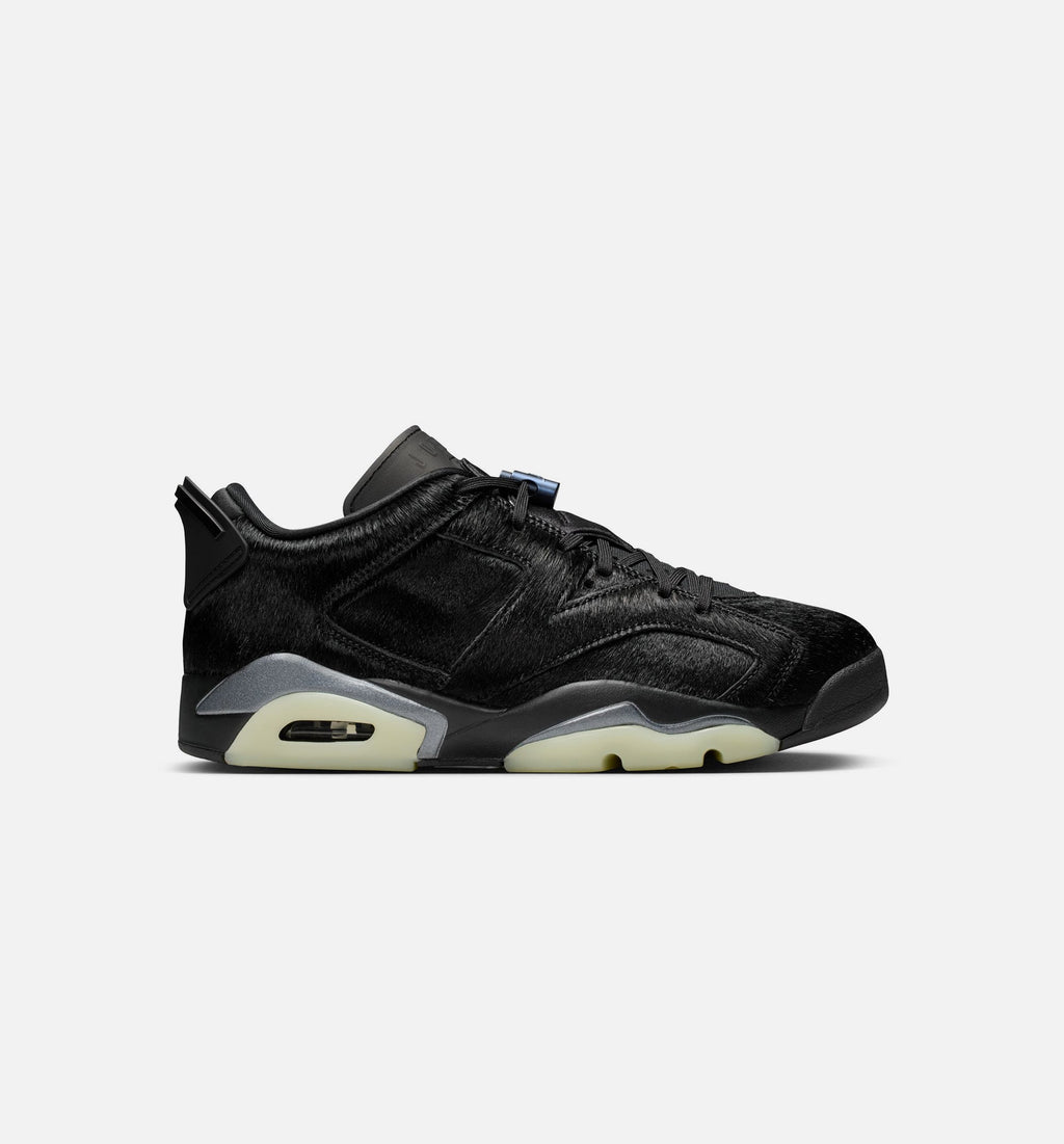 Air Jordan 6 Retro Low “Blackout” 女款休闲鞋