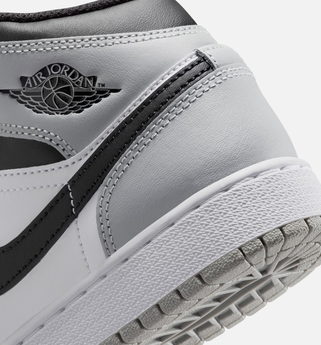 Air Jordan 1 Mid “Light Smoke Grey” 大童休闲鞋