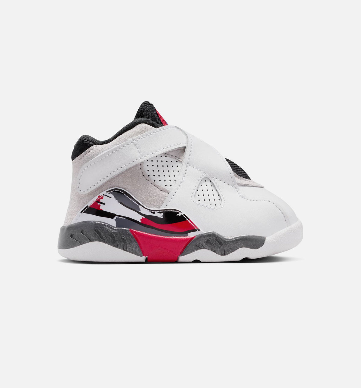 Air Jordan 8 Retro “White and True Red” 婴幼儿休闲鞋