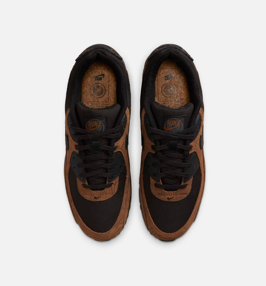Nike Air Max 90 Premium “Light British Tan / Velvet Brown / Black” 男士休闲鞋