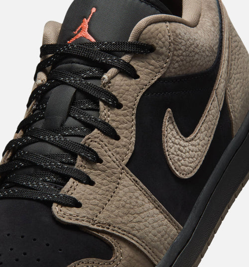 Air Jordan 1 Low SE “Black/Olive Grey” 男士休闲鞋