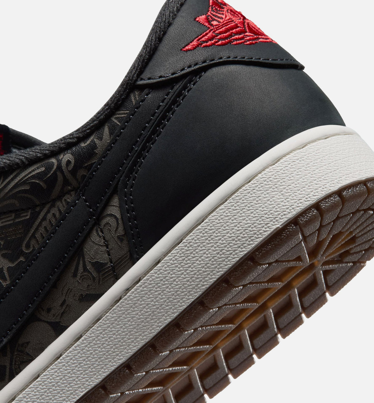 Air Jordan 1 Retro Low OG 黑红配色男士低帮休闲鞋
