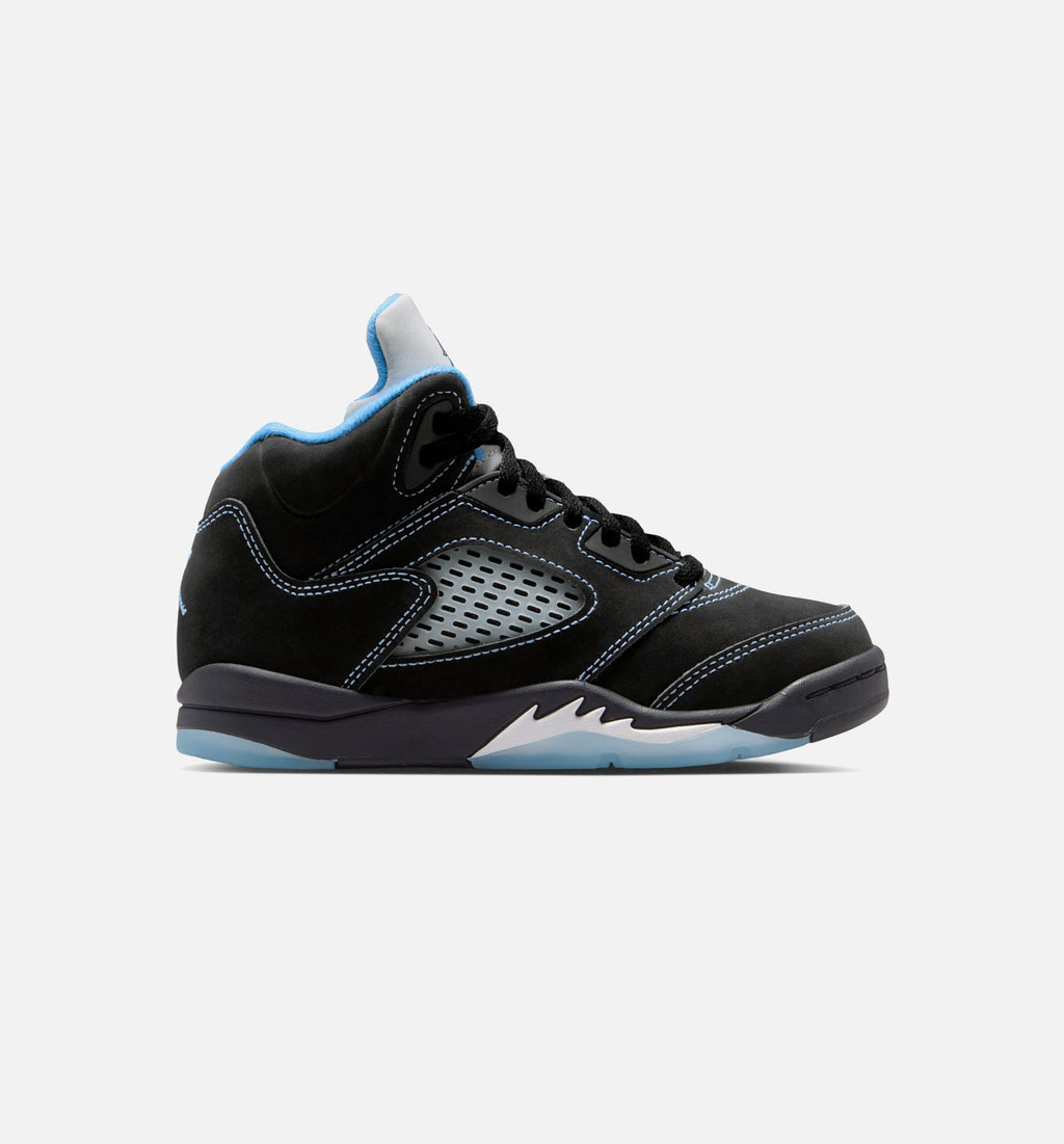 Air Jordan 5 Retro “Black Carolina” 幼童休闲鞋 (PS)