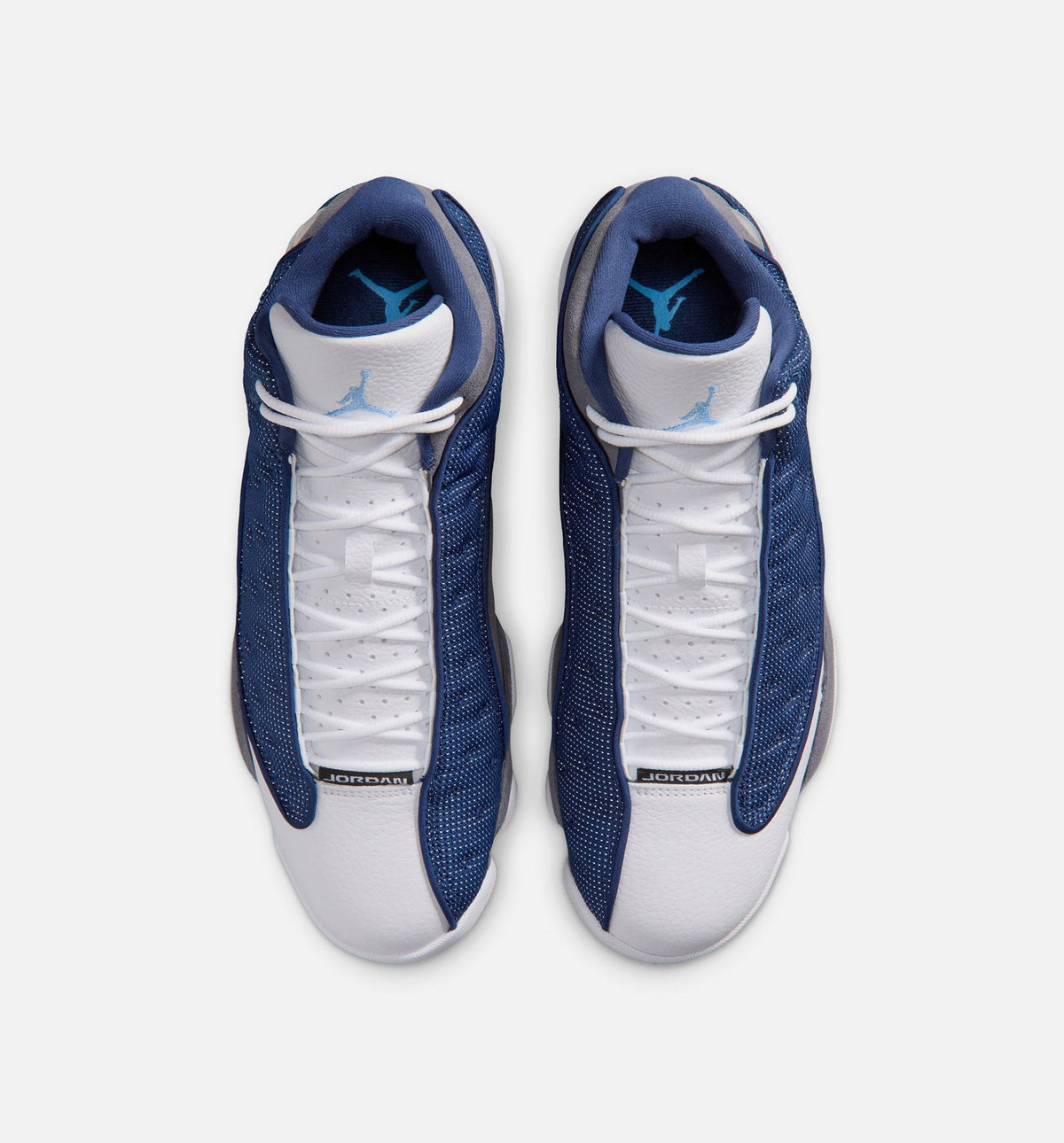 Air Jordan 13 Retro Navy And Flint Grey Mens Lifestyle Shoe - NavyUniversity BlueFlint GreyWhite Free Shipping