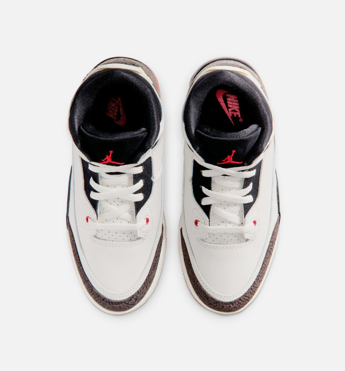 Air Jordan 3 Retro “Sail and University Red” 幼童休闲鞋 (PS)