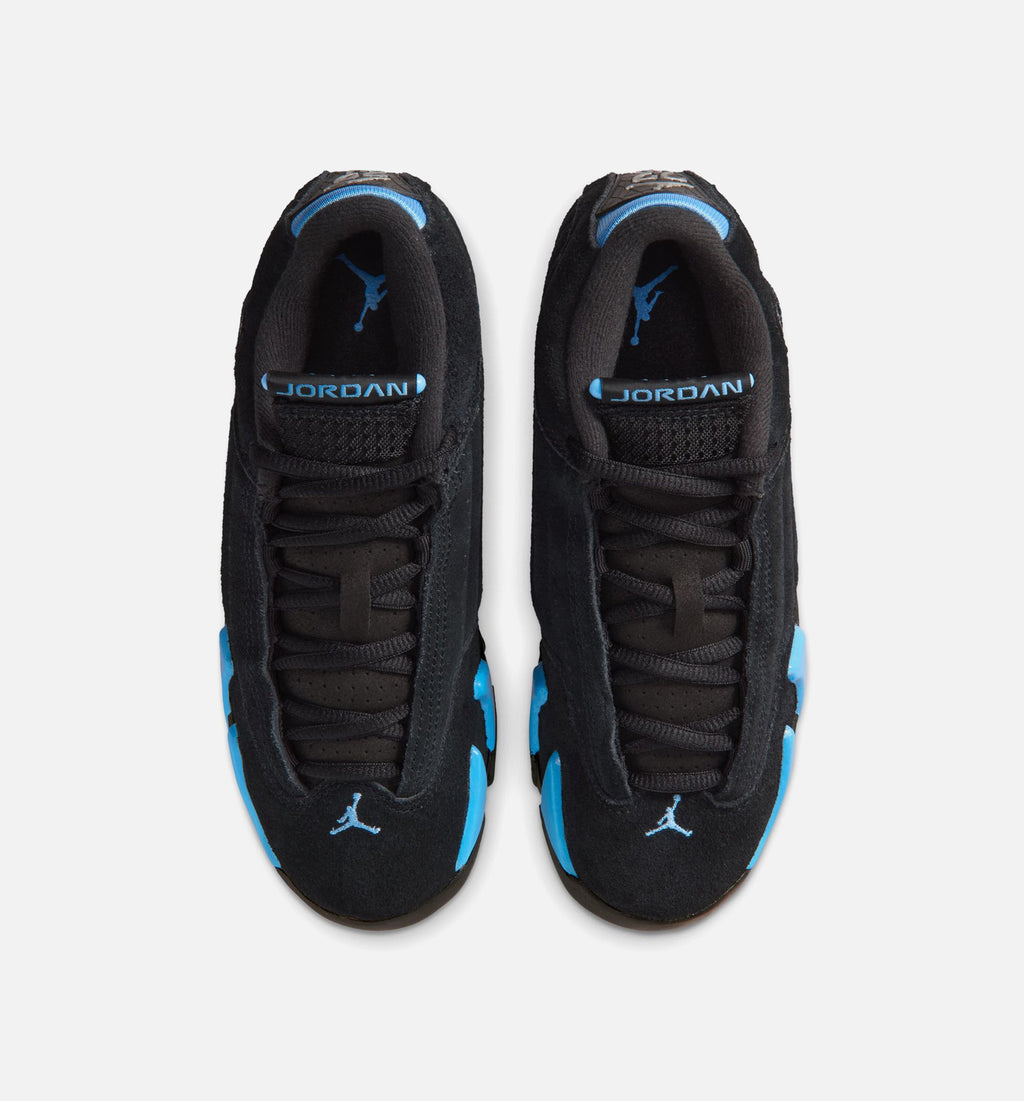 Air Jordan 14 Retro “Black University Blue” 大童休闲鞋 (GS)