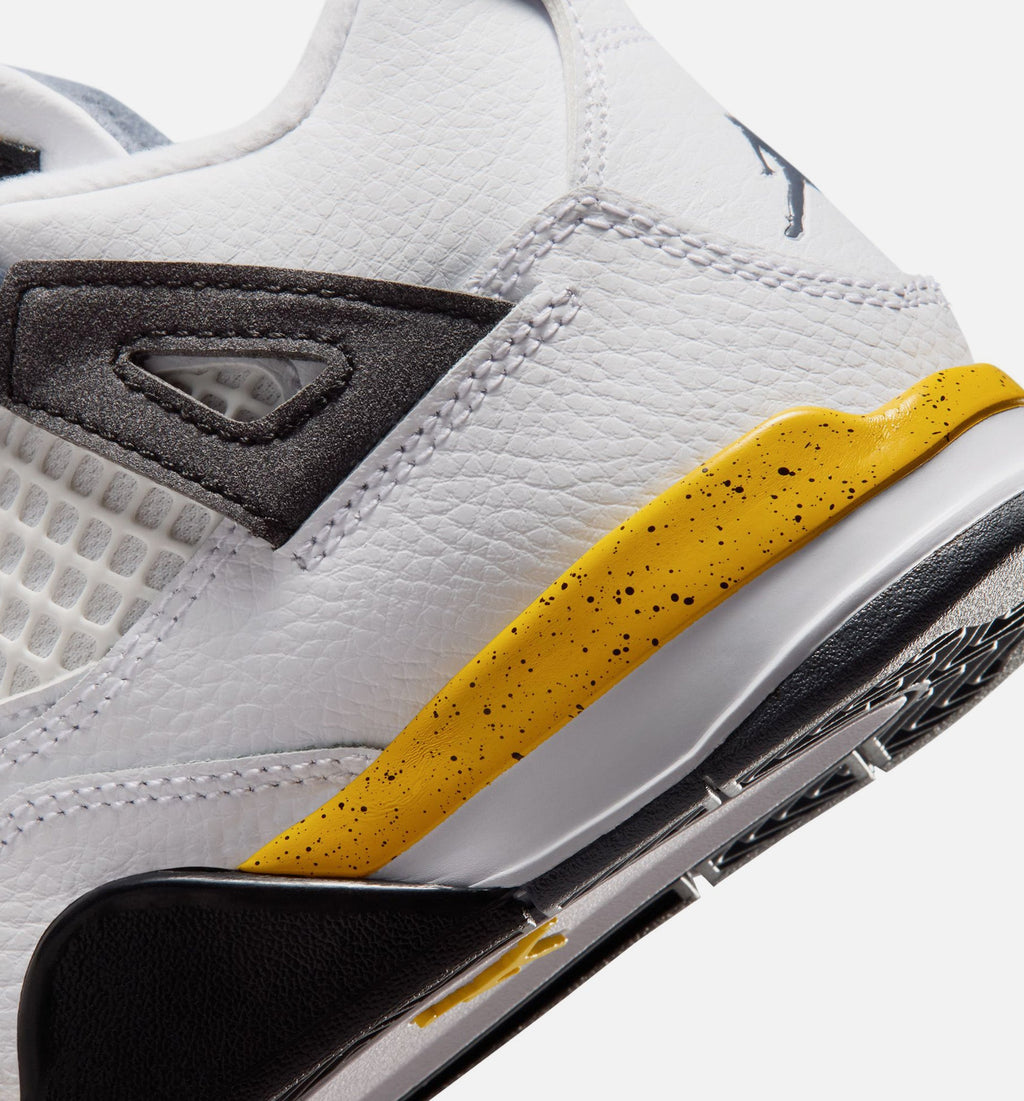 Air Jordan 4 Retro “Rare Air Tour Yellow” 幼童休闲鞋 (PS)