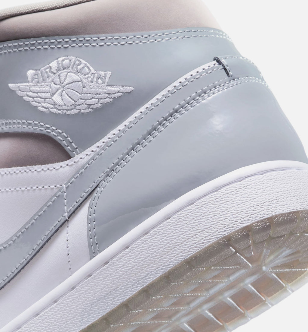 Air Jordan 1 Mid SE “Cool Grey” 男士休闲鞋