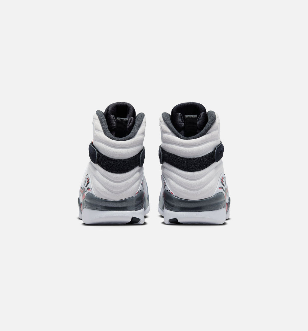 Air Jordan 8 Retro “White and True Red” 男士休闲鞋