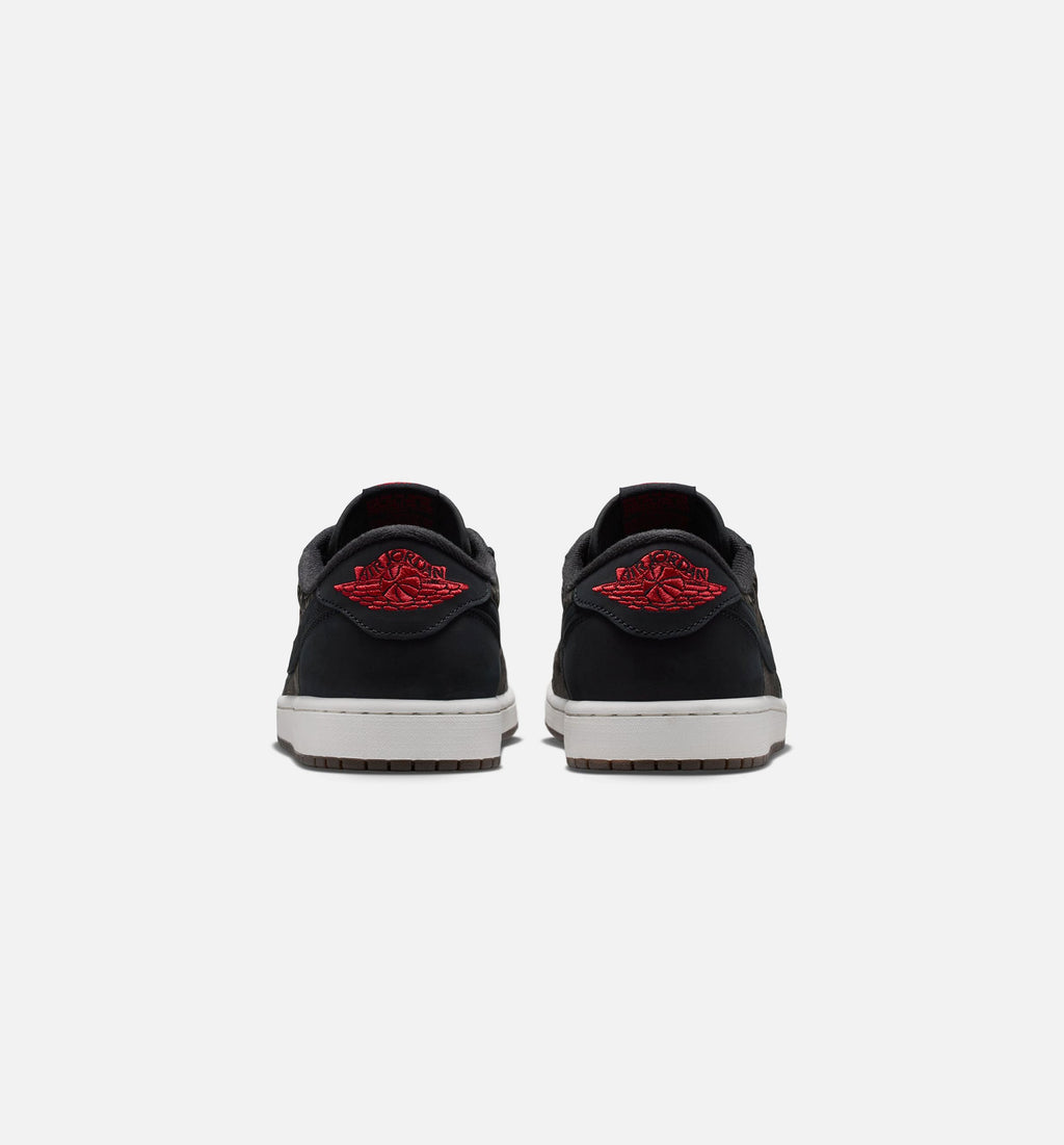 Air Jordan 1 Retro Low OG 黑红配色男士低帮休闲鞋