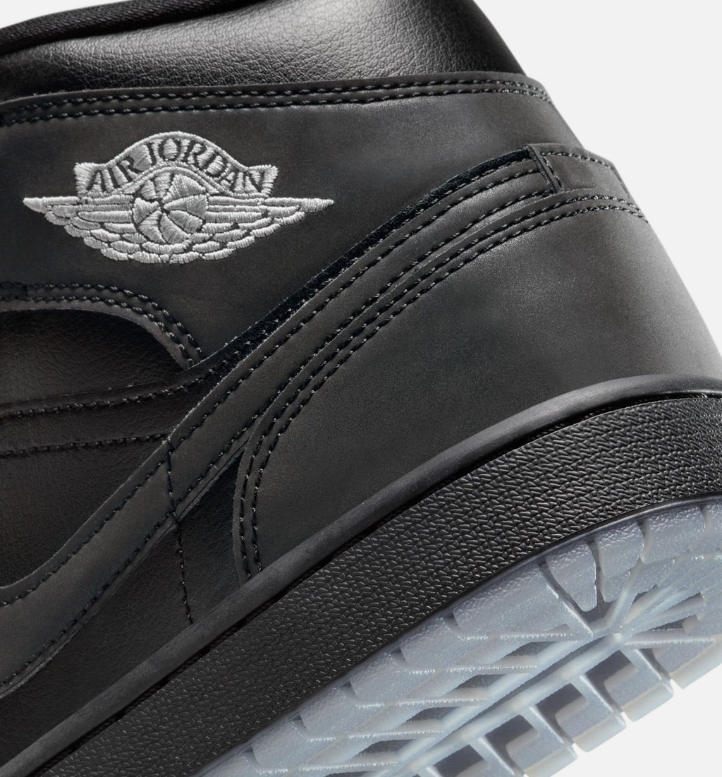 Air Jordan 1 Mid SE “Black Grey” 男士休闲鞋
