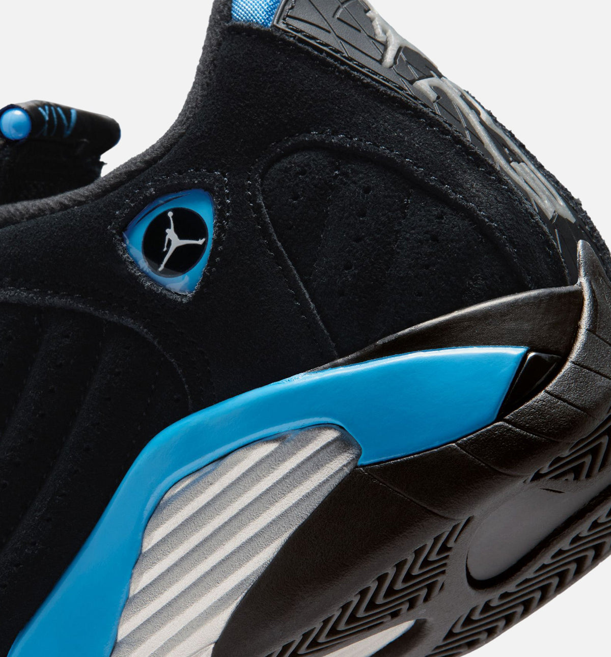 Air Jordan 14 Retro “Black University Blue” 大童休闲鞋 (GS)