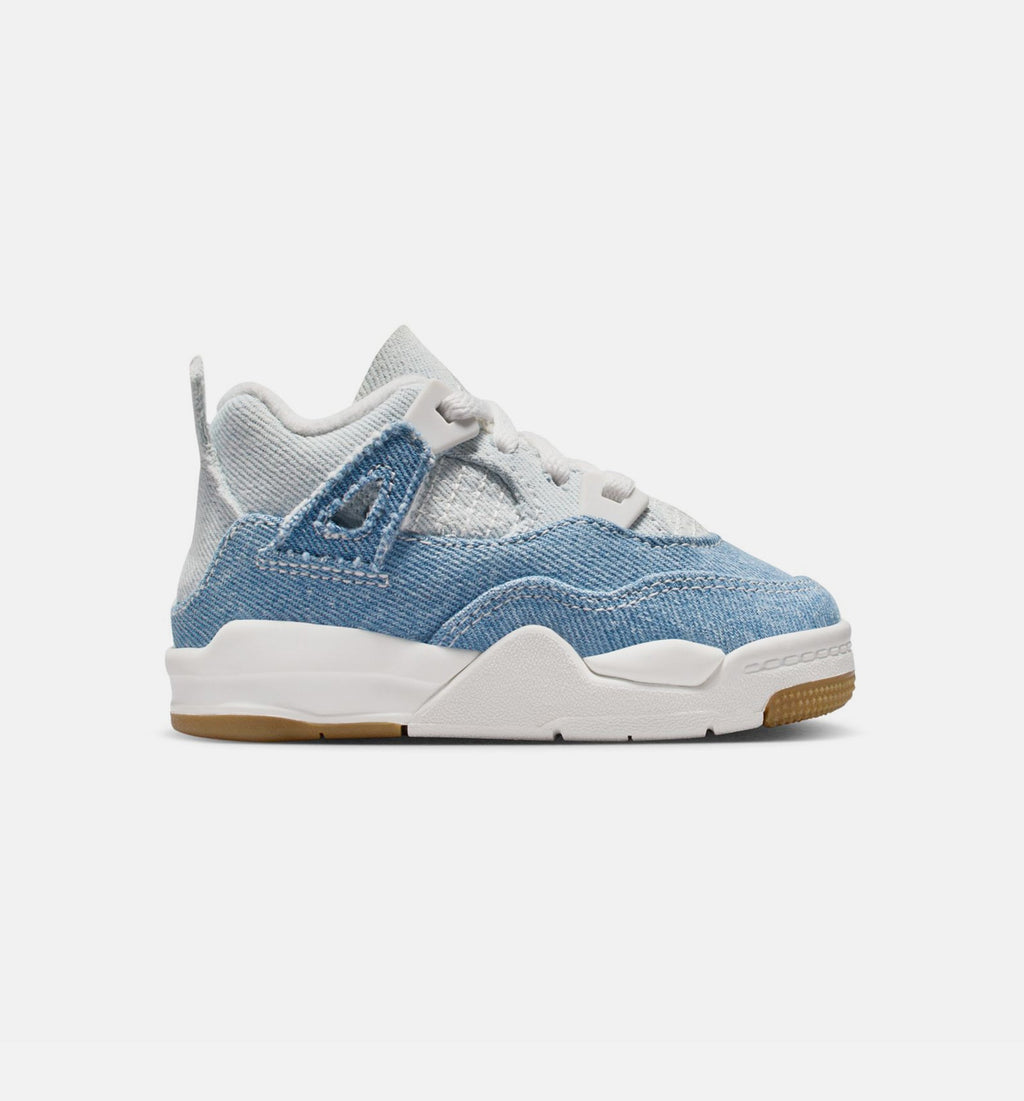 Air Jordan 4 Retro “Worn Blue” 婴幼儿休闲鞋