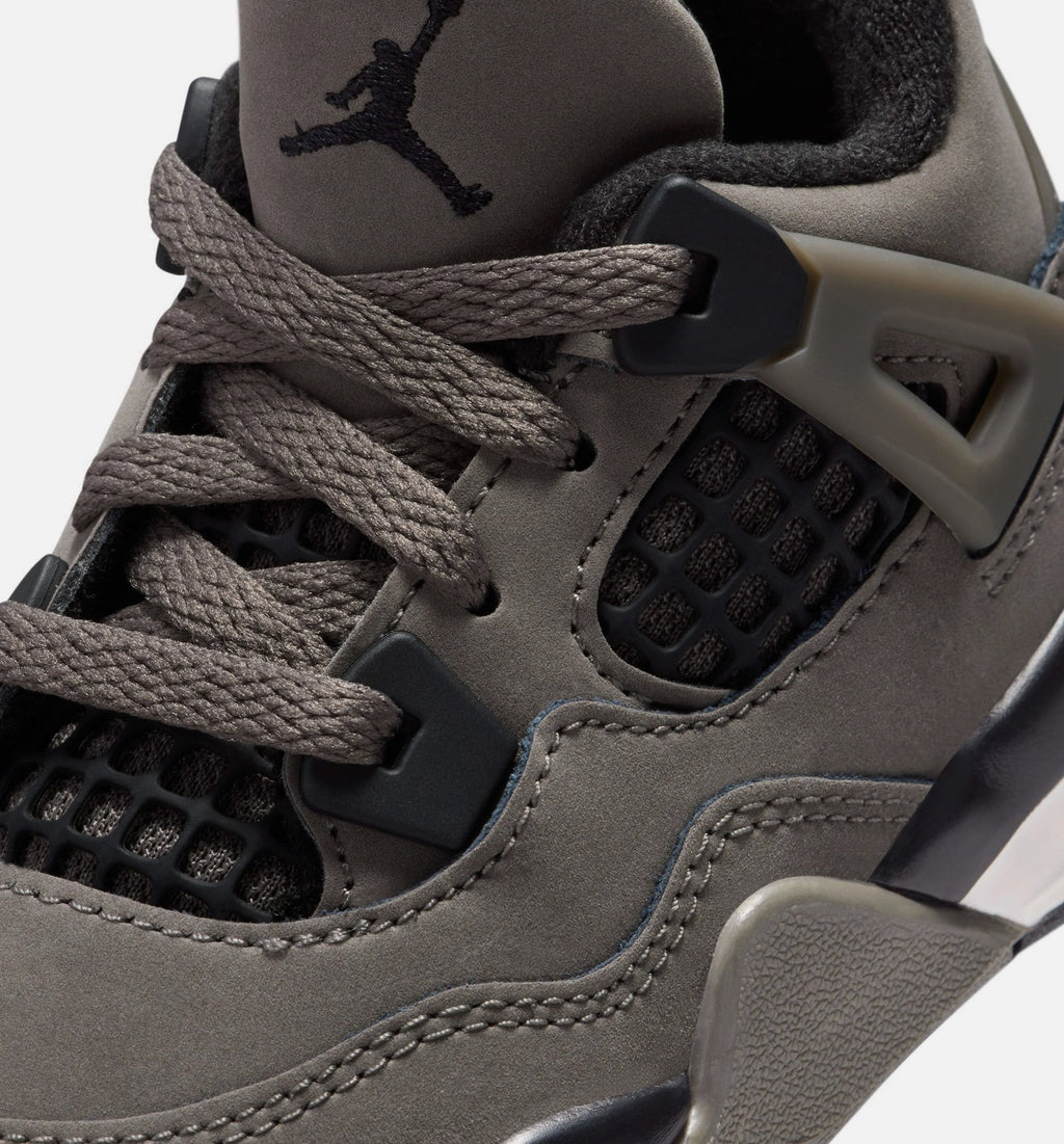 Air Jordan 4 Retro “Cave Stone and Black” 婴幼儿休闲鞋