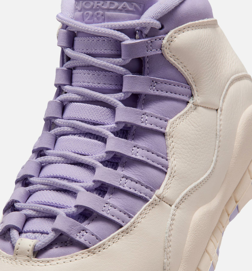 Air Jordan 10 Retro “Hydrangeas” 女款休闲鞋