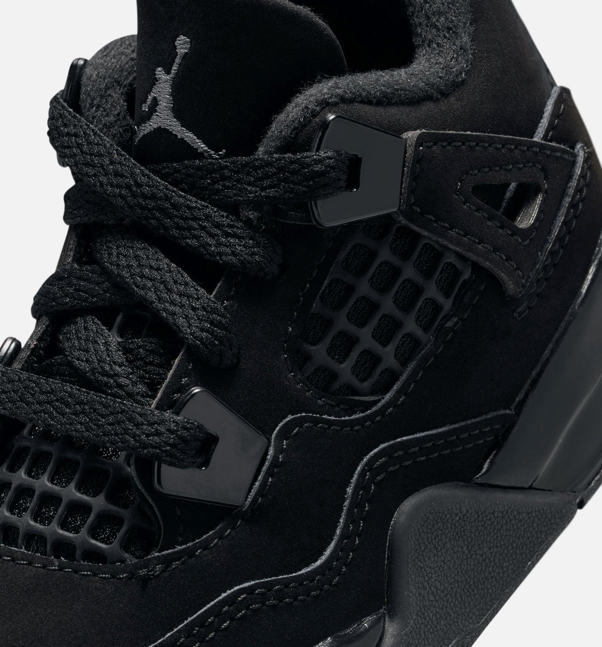 Air Jordan 4 Retro “Black Cat” 婴幼儿休闲鞋