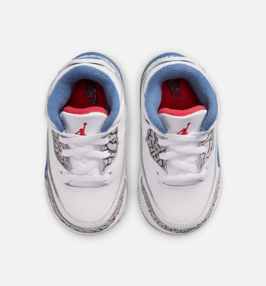 Air Jordan 3 Retro OG “True Blue” 婴幼儿休闲鞋