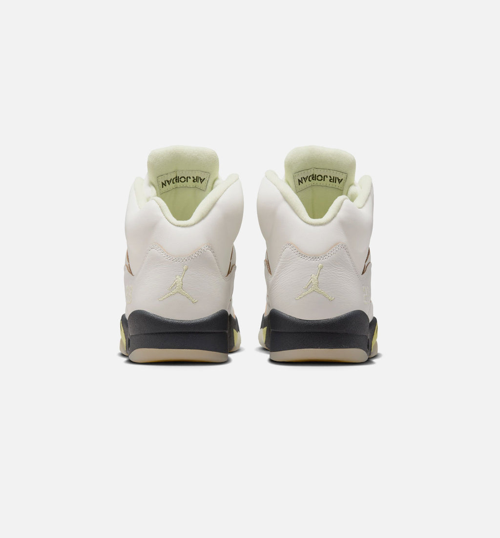 Air Jordan 5 Retro “Luminous Green and Sail” 女款休闲鞋