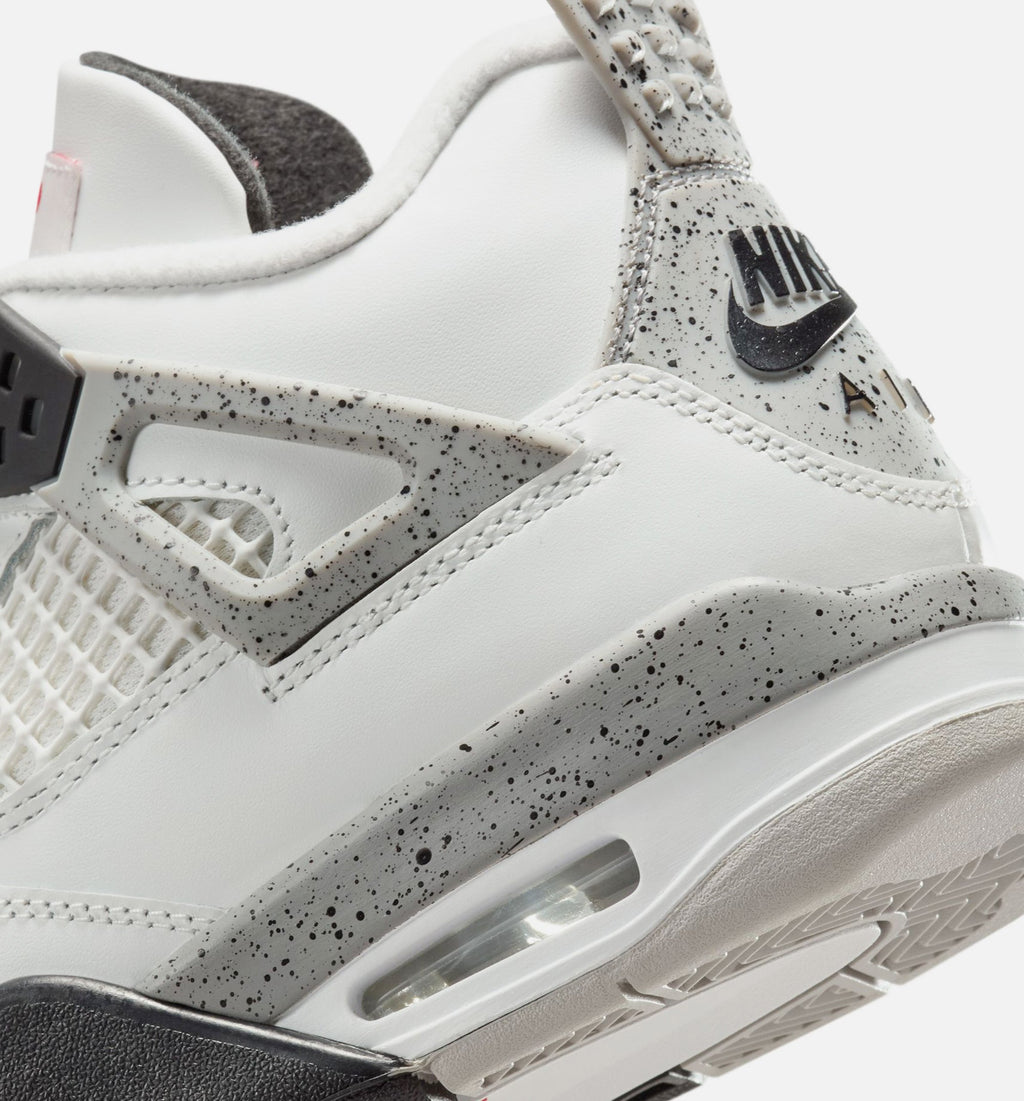 Air Jordan 4 Retro “White Cement” 大童休闲鞋 (GS)