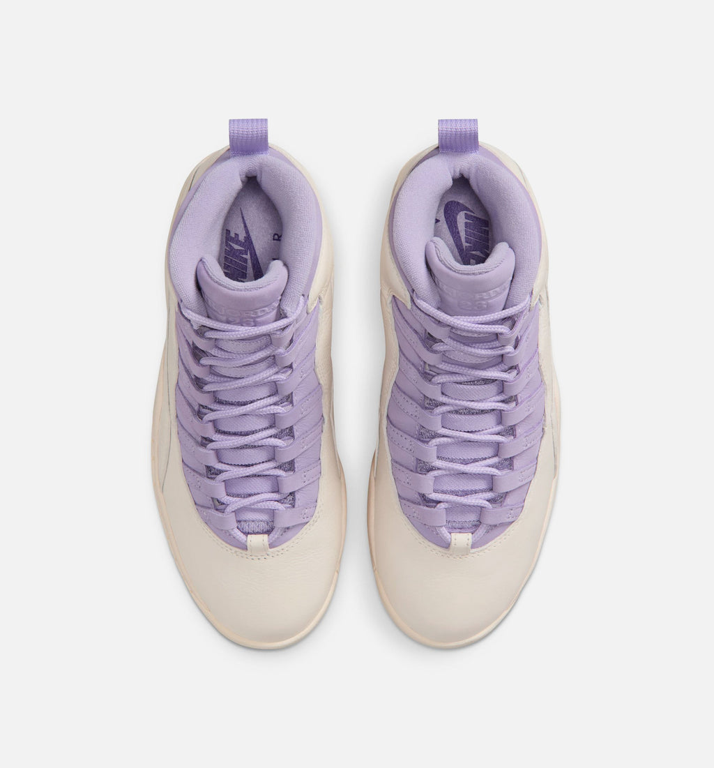 Air Jordan 10 Retro “Hydrangeas” 女款休闲鞋
