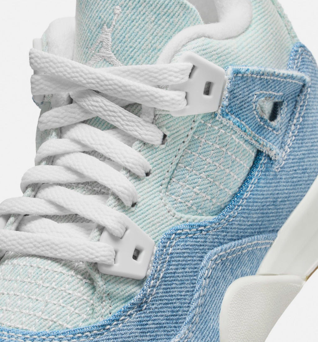 Air Jordan 4 Retro “Worn Blue” 幼童休闲鞋 (PS)