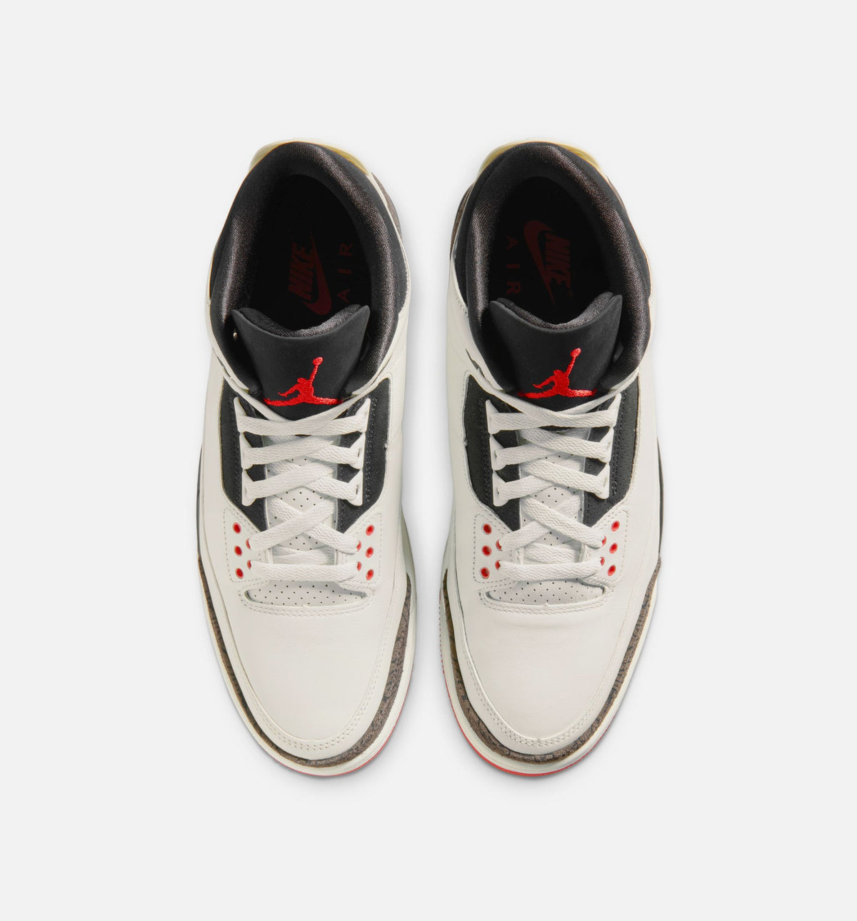 Air Jordan 3 Retro “Sail and University Red” 男士休闲鞋