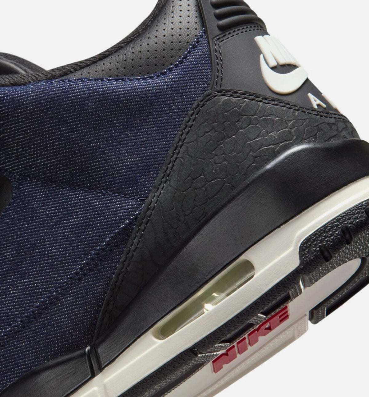 Air Jordan 3 x Levi’s “Indigo / Gym Red” 男士休闲鞋