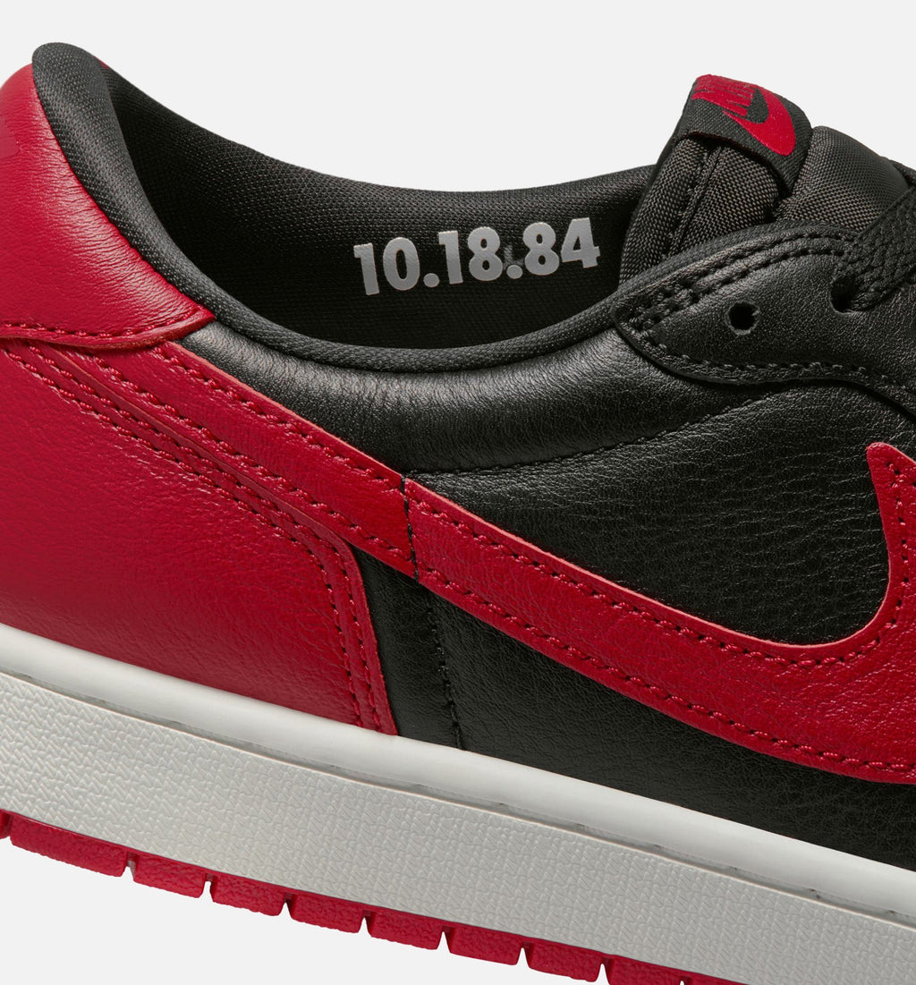 Air Jordan 1 Retro Low OG “Banned” 男士低帮休闲鞋