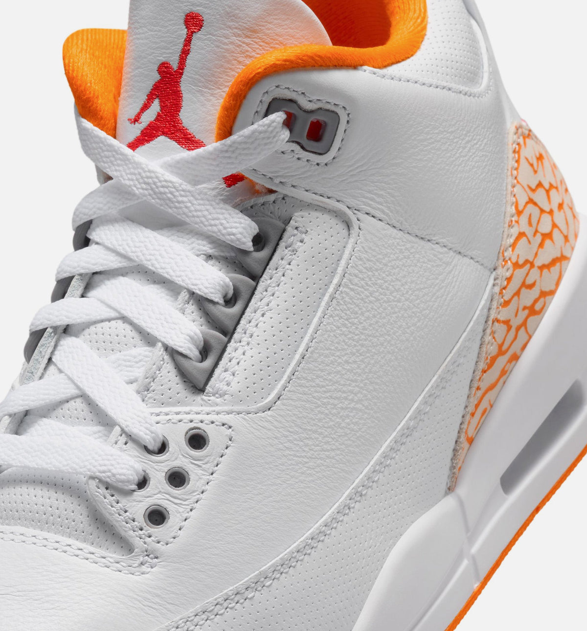 Air Jordan 3 Retro “Orange Citrus” 女款休闲鞋