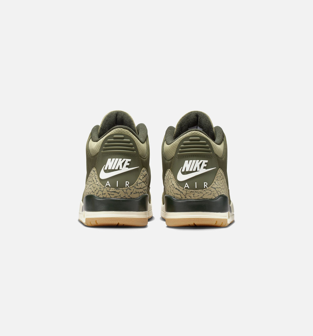Air Jordan 3 Retro “Medium Olive” 男士休闲鞋
