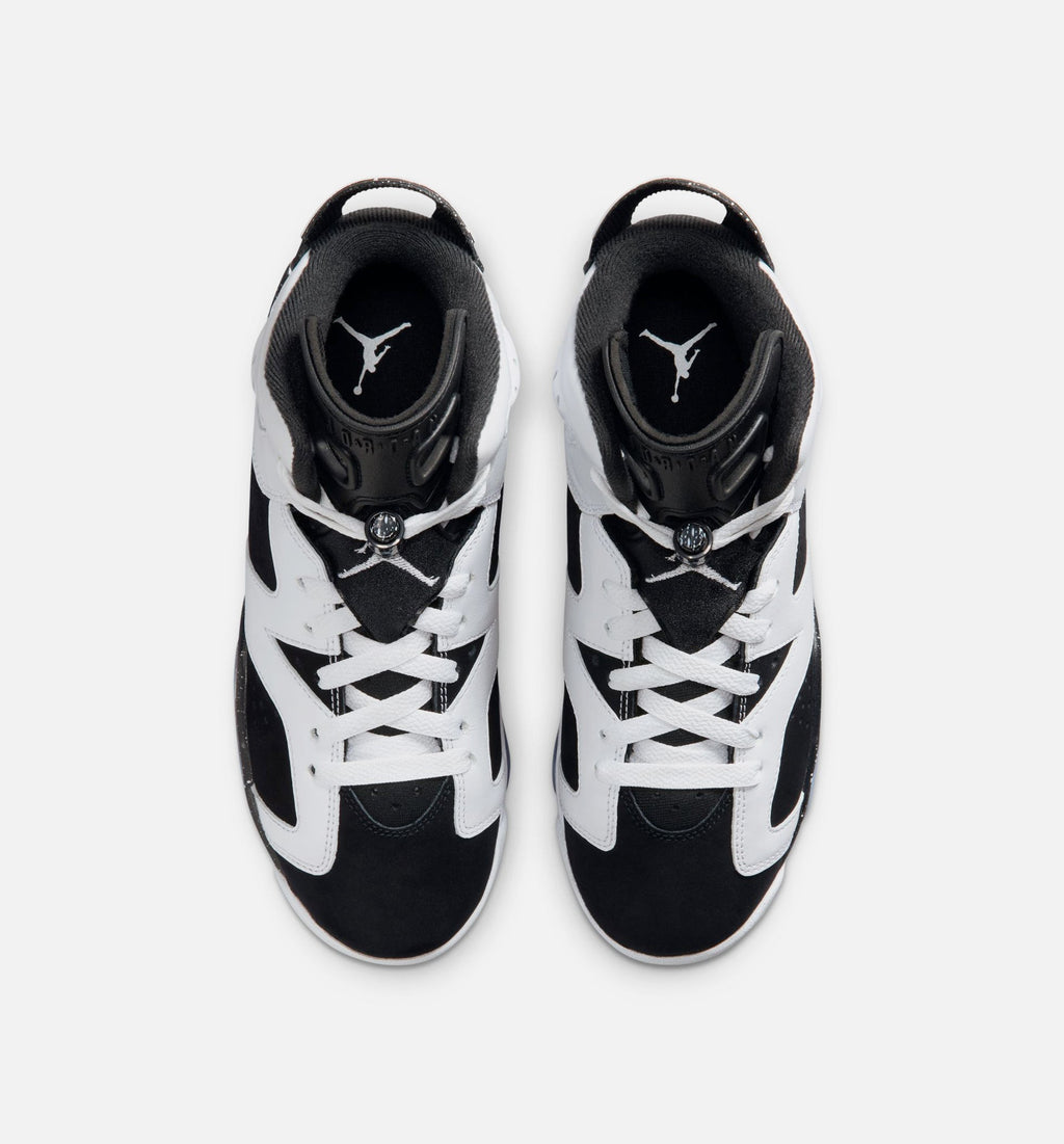 Air Jordan 6 Retro 黑白配色大童休闲鞋 (GS)