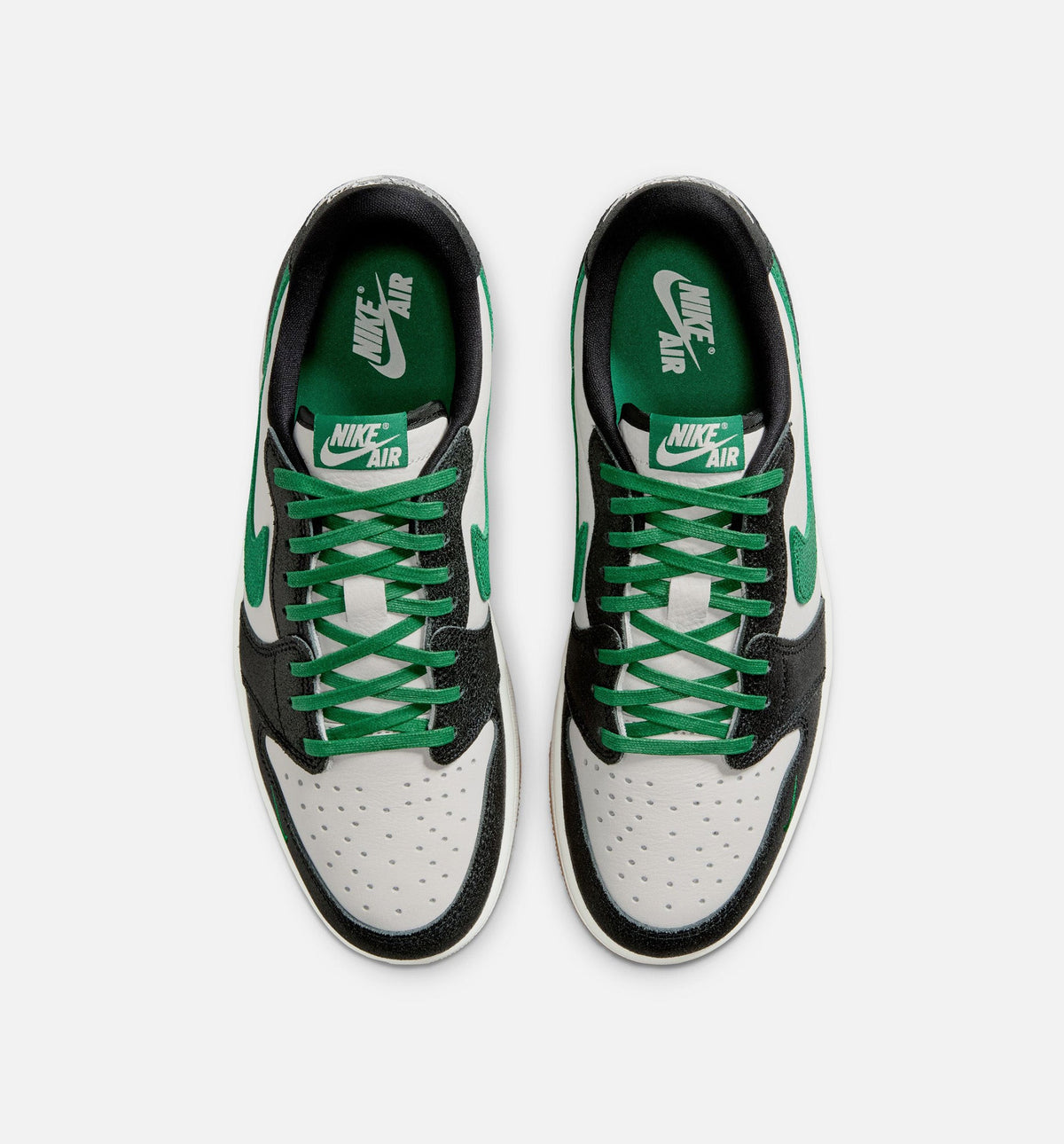 Air Jordan 1 Retro Low OG “Phantom Pine Green” 男士低帮休闲鞋