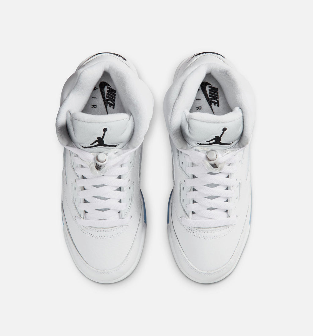 Air Jordan 5 Retro OG “White Metallic” 大童休闲鞋 (GS)