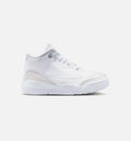 Air Jordan 3 Retro 白銀配色幼童休闲鞋 (PS)