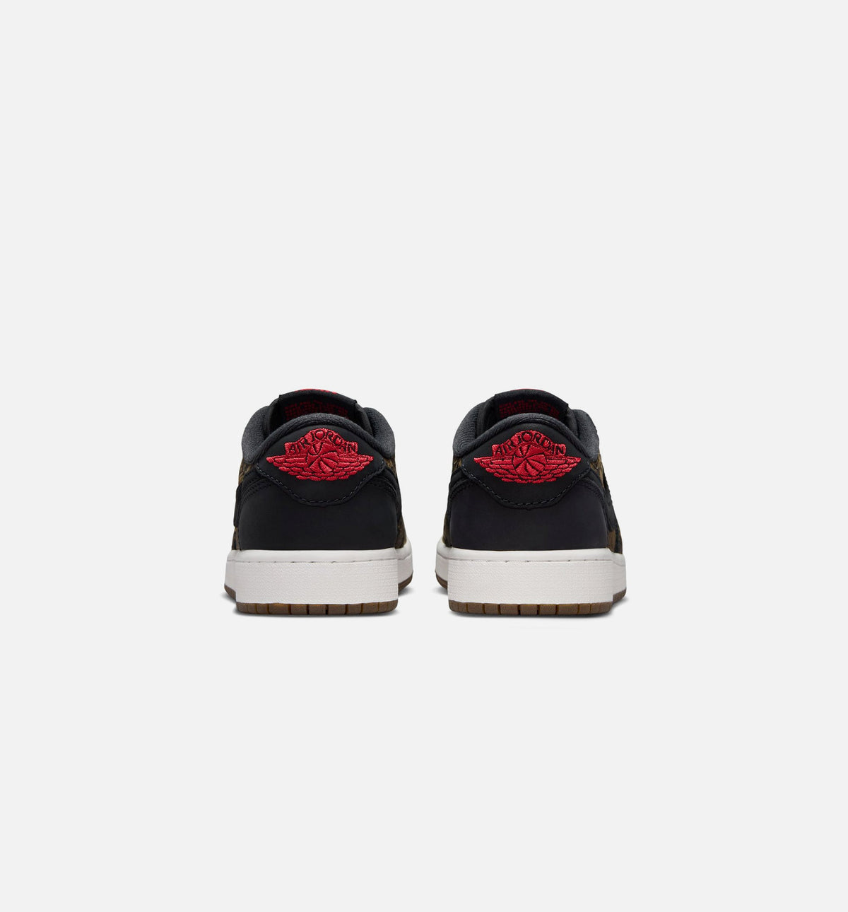 Air Jordan 1 Retro Low OG 黑红配色大童低帮休闲鞋 (GS)