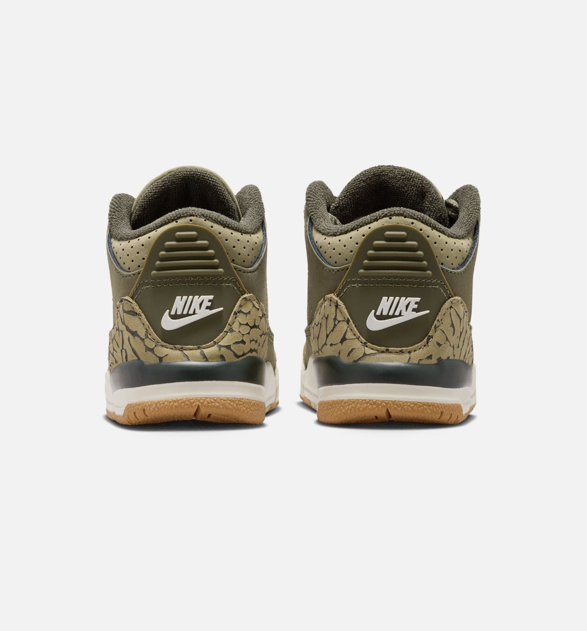 Air Jordan 3 Retro “Medium Olive” 婴幼儿休闲鞋