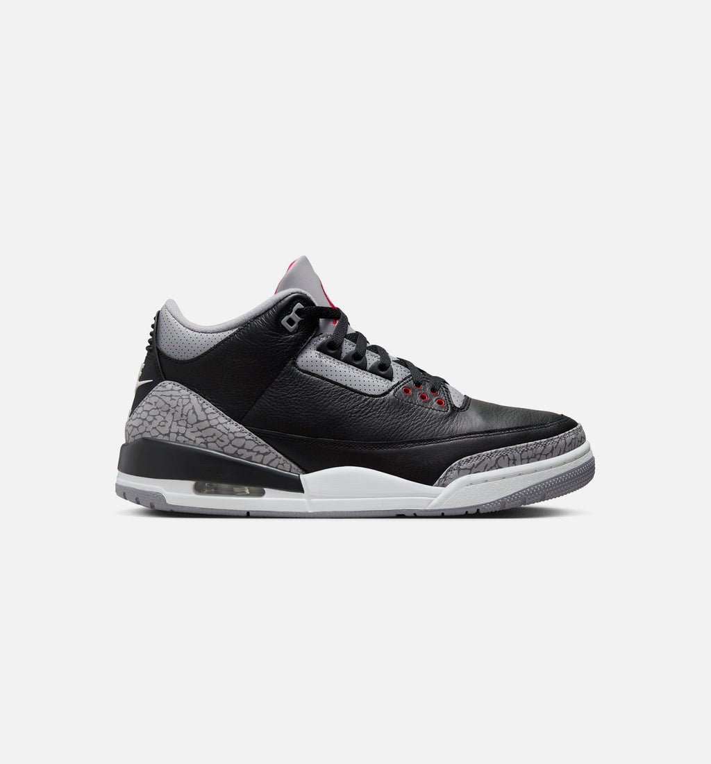 Air Jordan 3 Retro “Black Cement” 男士休闲鞋