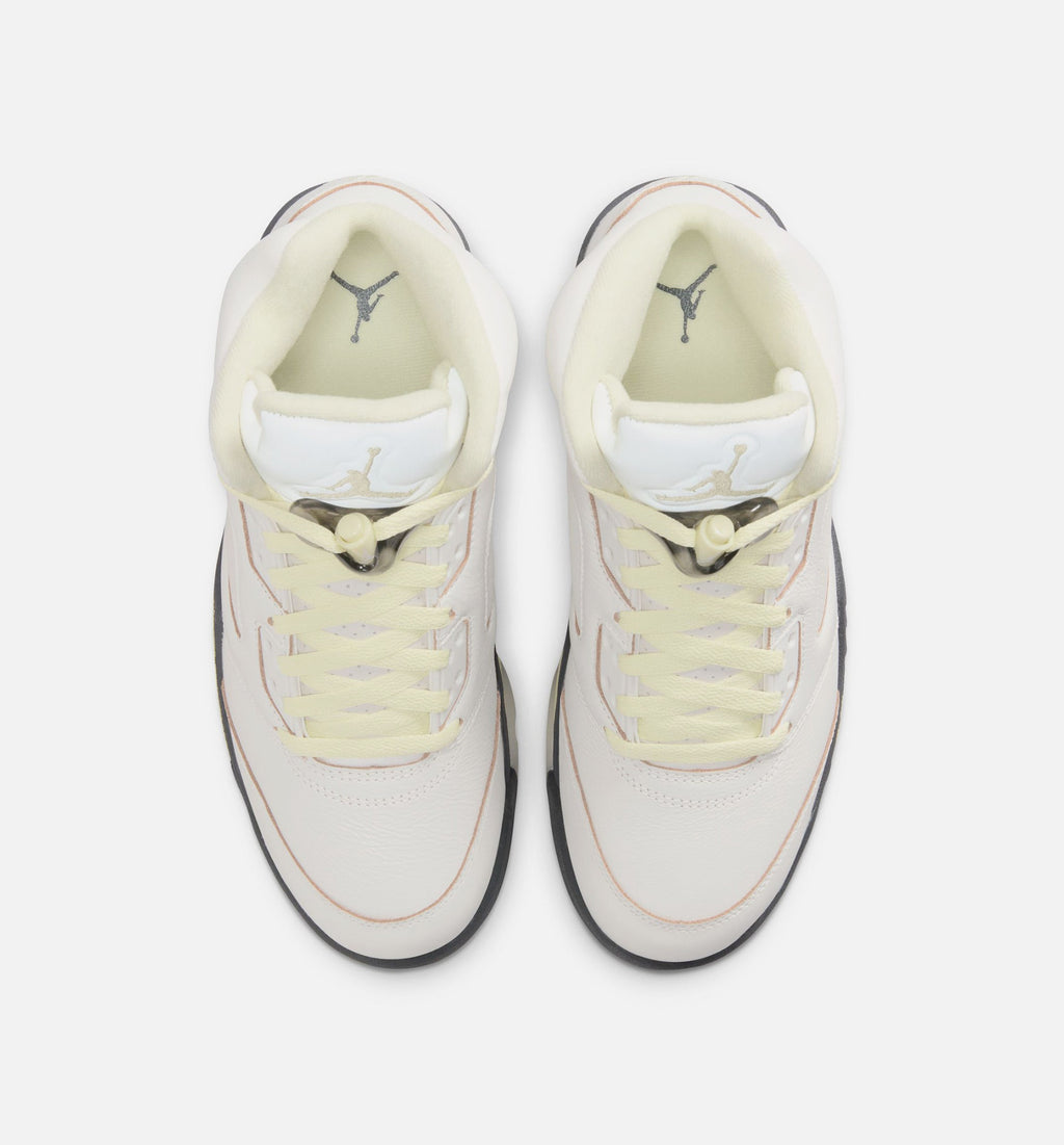 Air Jordan 5 Retro “Luminous Green and Sail” 女款休闲鞋