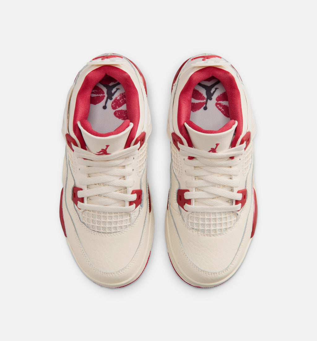Air Jordan 4 Retro “Valentine's Day” 幼童休闲鞋 (PS)